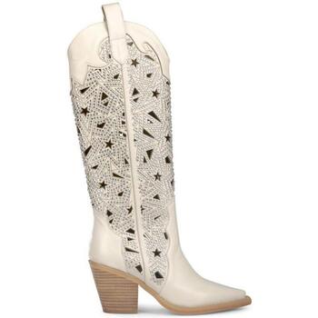 Chaussures Femme Bottes Paniers / boites et corbeilles V240122 Blanc