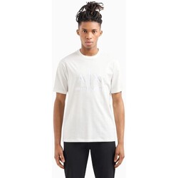 Vêtements Homme T-shirts manches courtes EAX 3DZTSA ZJ9AZ Blanc