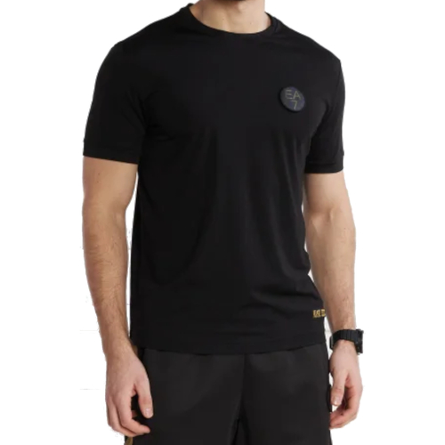 Vêtements Homme T-shirts manches courtes Emporio Armani EA7 3DPT31-PJRGZ Noir