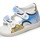 Chaussures Garçon Sandales et Nu-pieds Falcotto Sandales en cuir à motif de dessins animés YKONOS Bleu