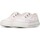 Chaussures Fille Baskets montantes Naturino Baskets en tissue imprimé cœur ELTAOR. Blanc