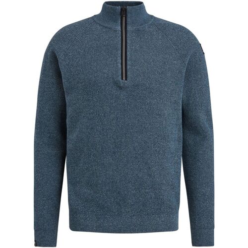 Vêtements Homme Sweats Vanguard Pullover Demi-Zip Bleu Bleu