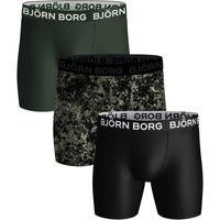 Sous-vêtements Homme Caleçons Björn Borg Boxers Performance 3 Pack Multicolour Noir