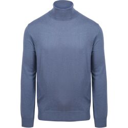 Vêtements Homme Sweats Suitable Pull Col Roulé Ecotec Bleu Bleu