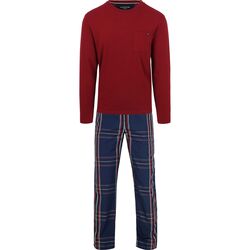 Vêtements Homme Pyjamas / Chemises de nuit Tommy Hilfiger Pyjama Set Rouge Rouge