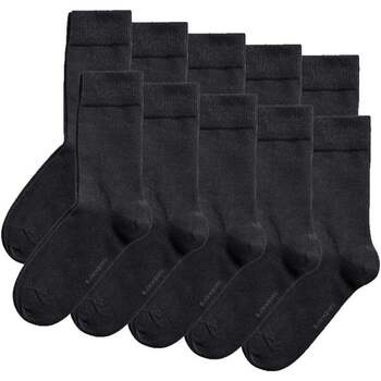 socquettes björn borg  chaussettes 10 paires noir 