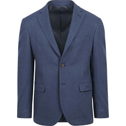 Vêtements Homme Vestes / Blazers Suitable Tweed Colbert Mid Bleu Bleu