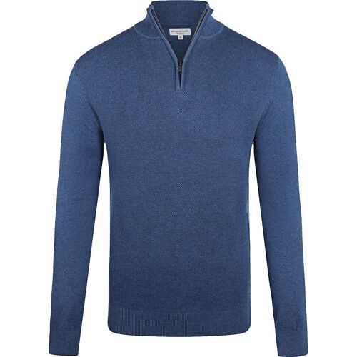 Vêtements Homme Sweats Mcgregor Polo Piqué Longsleeve Mid Merino Bleu Foncé Bleu
