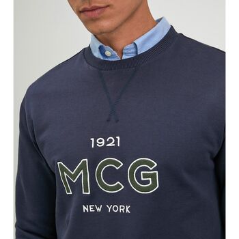 Mcgregor Sweater Logo Marine Bleu