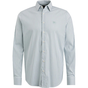 chemise vanguard  chemise rayures bleu clair 