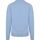 Vêtements Homme Sweats William Lockie Pull Col-V Agneline Bleu Clair Bleu