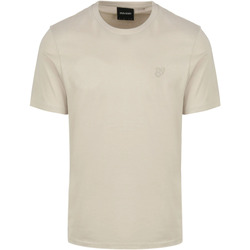 Vêtements Homme T-shirts & Polos Lyle And Scott T-shirt Plain Ecru Beige