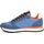 Chaussures Homme Mocassins Sun68 Sneaker Tom Fluo Avio Bleu Bleu