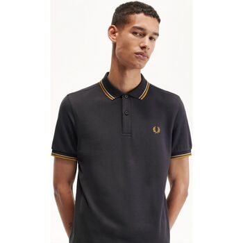 Moncler Enfant logo-patch long-sleeve polo shirt