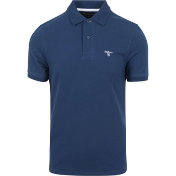 Vêtements Homme T-shirts & Polos Barbour Poloshirt Bleu Cobalt Bleu