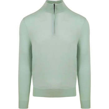Vêtements Homme Sweats Suitable Merino Half Zip Sweater Vert Vert