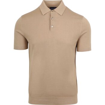 Vêtements Homme T-shirts & Polos Suitable Polo Knitted Beige Beige