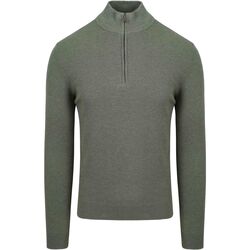 Vêtements Homme Sweats Suitable Pull Half Zip Vert Structure Vert