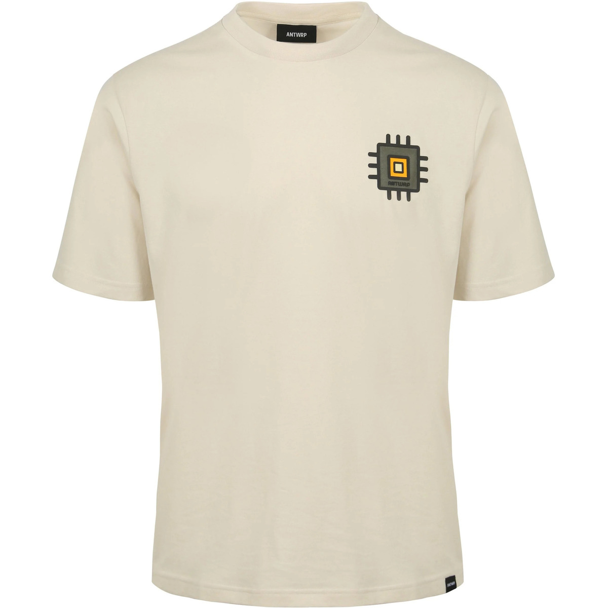Vêtements Homme T-shirts & Polos Antwrp T-Shirt Impression Ecru Beige