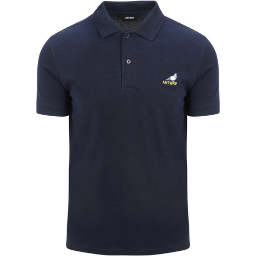Vêtements Homme T-shirts & Polos Antwrp Pigeon Poloshirt  Bleu Marine Bleu