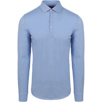 t-shirt suitable  camicia polo bleu clair 