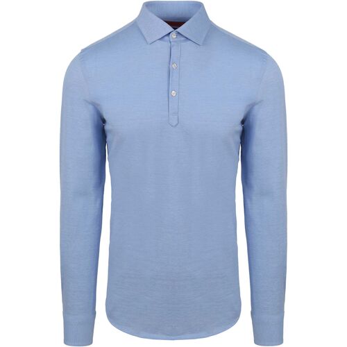Vêtements Homme T-shirts & Polos Suitable Camicia Polo Bleu Clair Bleu
