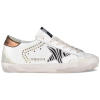 Chaussures red Baskets mode Golden Goose Sneakers Superstar Blanc
