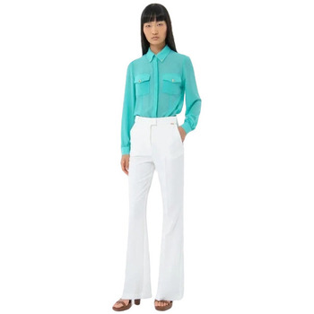 Vêtements Femme Pantalons 5 poches Fracomina FS24SVA001W42901 Blanc