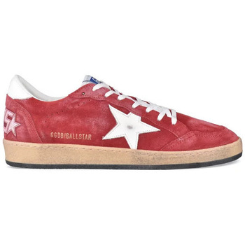 Chaussures Homme Baskets mode Golden Goose Brown Sneakers Ballstar Rouge