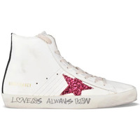 Chaussures red Baskets mode Golden Goose Sneakers Francy Blanc