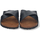 Chaussures Homme Sandales et Nu-pieds Nobrand Sandale plate à lames croisées Noir
