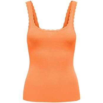 Vêtements Femme Débardeurs / T-shirts SS20 sans manche Only 162227VTPE24 Orange
