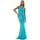 Vêtements Femme Robes longues Fracomina FQ24SD3029W66701 Bleu