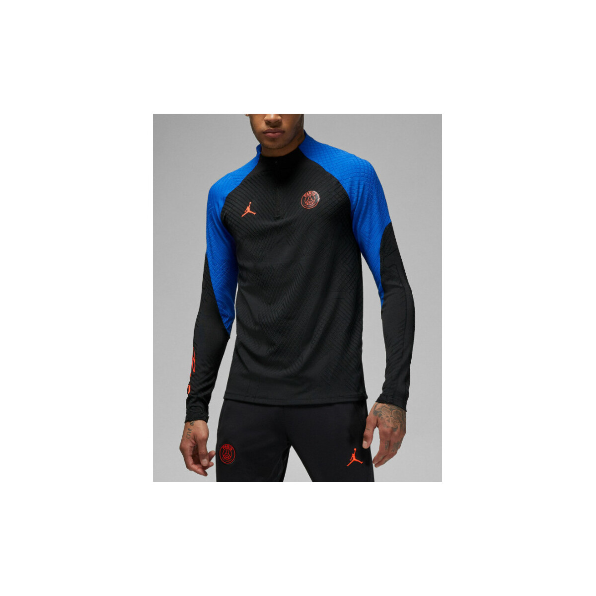 Vêtements Homme T-shirts manches longues Nike - Maillot d'entraînement du PSG - noir Noir