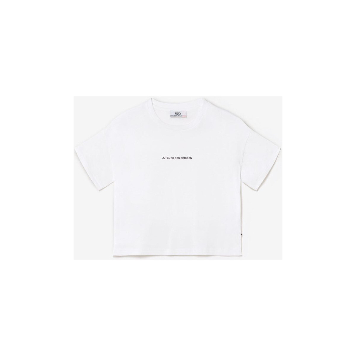Vêtements Femme T-shirts manches courtes Le Temps des Cerises TEMPS DES CERISES - T-shirt - blanc Blanc