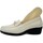 Chaussures Femme Mocassins Stile Di Vita Femme Chaussures, Mocassin, Cuir, Semelle Amovible-9143 Beige