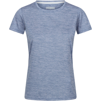 Vêtements Femme T-shirts manches longues Regatta Hart Hunting Långärmad T-shirt Iron 2 Bleu