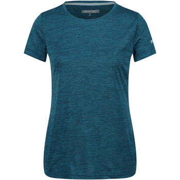 Vêtements Femme T-shirts manches longues Regatta adidas Football logo t-shirt and shorts in red Bleu