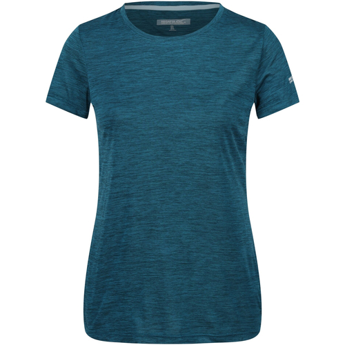 Vêtements Femme T-shirts manches longues Regatta Build Your Brand Bleu