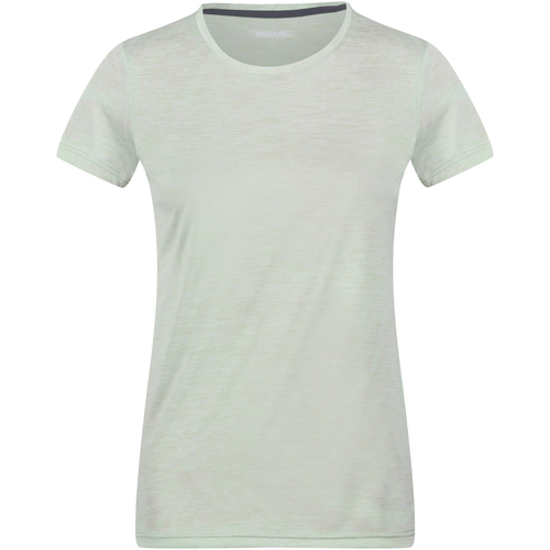 Vêtements Femme T-shirts manches longues Regatta Hart Hunting Långärmad T-shirt Iron 2 Vert
