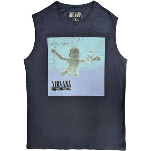 Vêtements Débardeurs / T-shirts sans manche Nirvana RO5739 Bleu