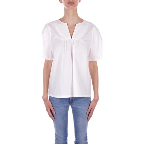 Vêtements Femme T-shirts & Polos Woolrich CFWWSI0174FRUT3027 Blanc