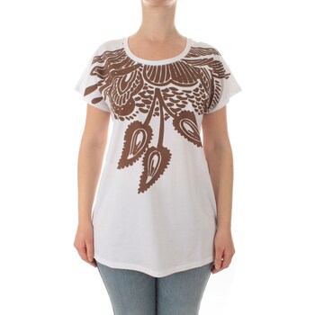 Vêtements Femme T-shirts manches courtes Marina Rinaldi 24189710776 Blanc