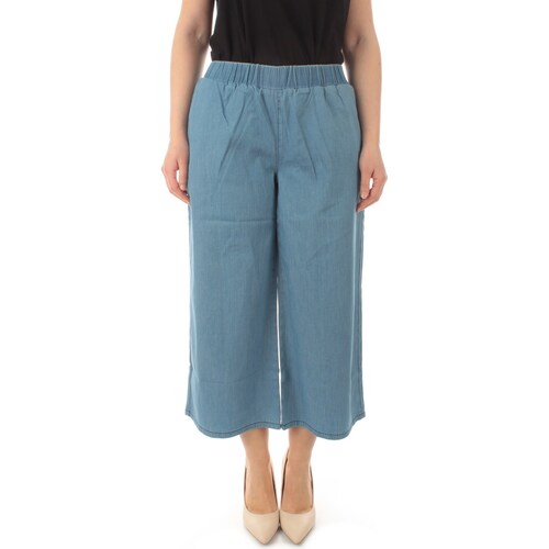 Vêtements Femme Pantalons 5 poches Persona By Marina Rinaldi 24131810366 Bleu