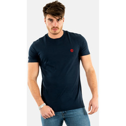 Vêtements Homme T-shirts manches courtes Timberland 0a2bpr Bleu