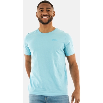 Vêtements Homme T-shirts manches courtes Kulte e24hts01 Bleu