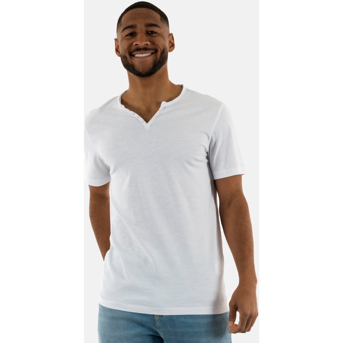 Vêtements Homme T-shirts manches courtes Salsa 21007862 Blanc