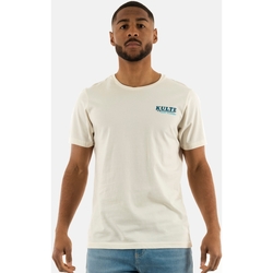 Vêtements Homme T-shirts manches courtes Kulte e24hts16 Blanc
