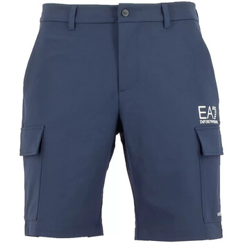 Vêtements Homme Shorts / Bermudas Ea7 Emporio T-Shirt Armani Short Bleu