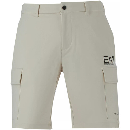 Vêtements Fem Shorts / Bermudas Ea7 Emporio Armani Short Beige